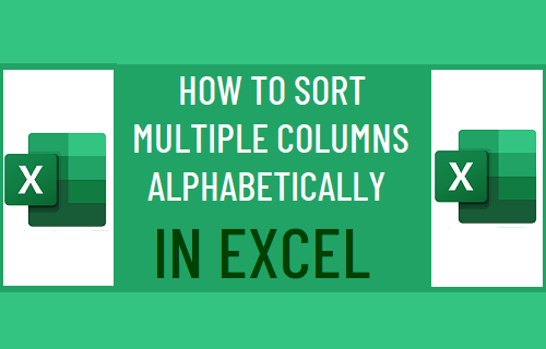 Sort Multiple Columns Alphabetically in Excel