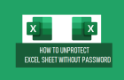 Unprotect Excel Sheet Without Password