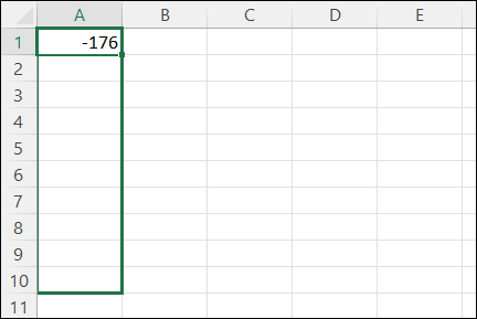 Generate Multiple Random Numbers in Excel